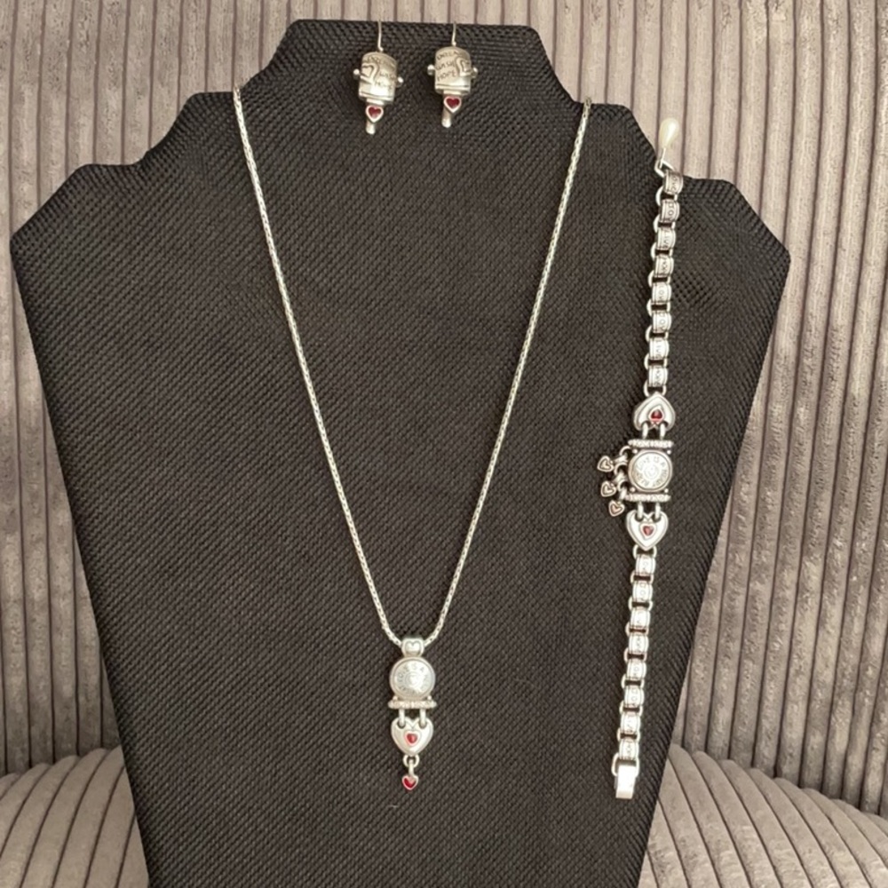 Brighton Vintage Necklace, bracelet, and earrings